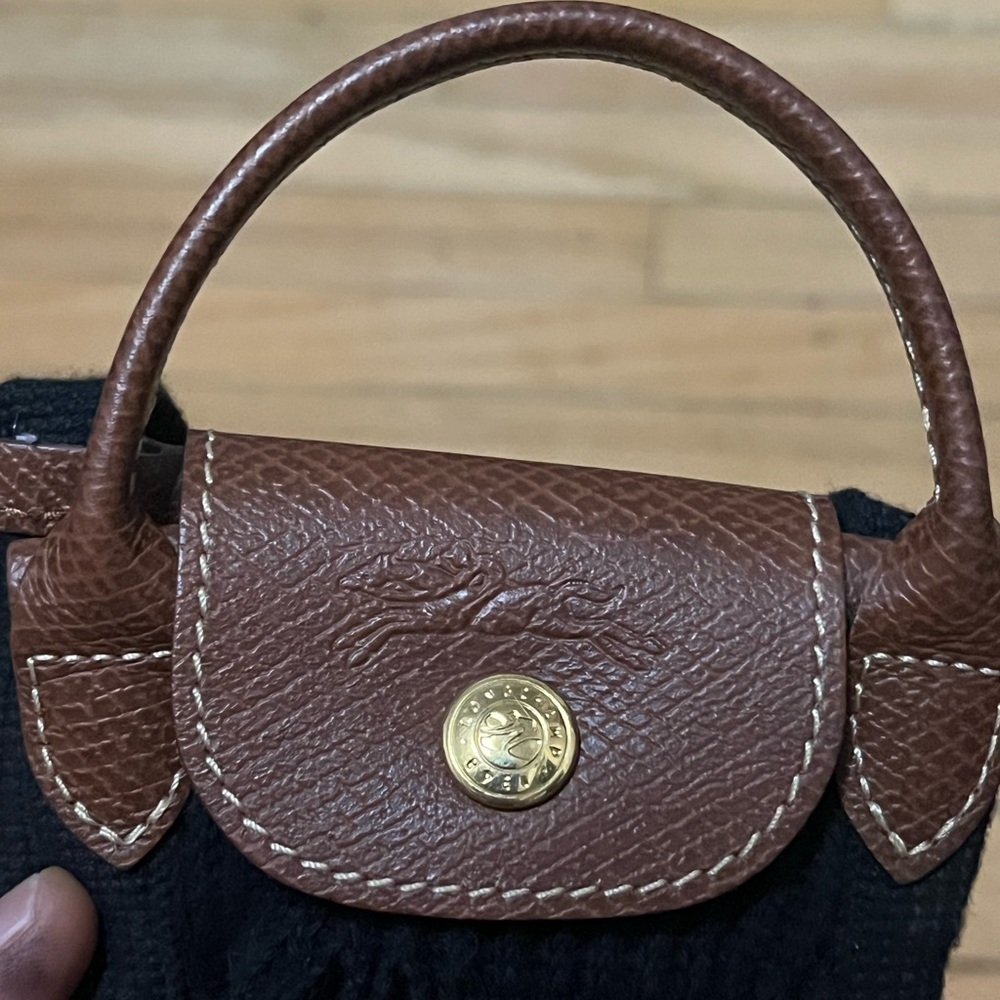 Longchamp x filet bag.